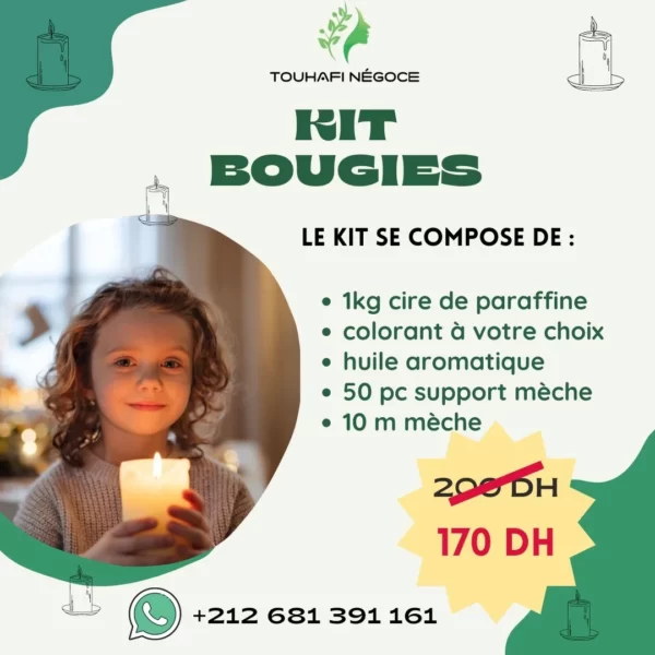 Pack Matiere premiere Bougie