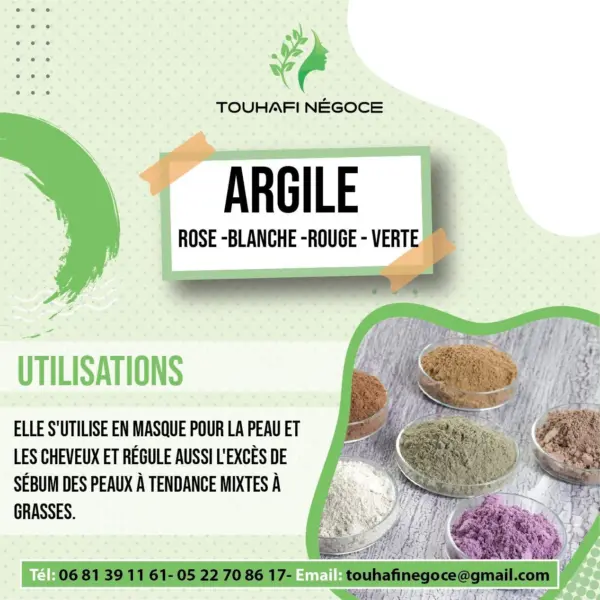 les argiles naturel