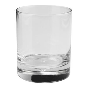 Verre transparent pour bougie Ø  8 cm x 9 cm