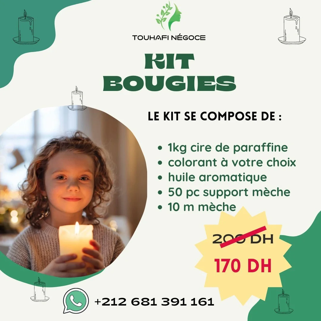Pack Matiere premiere Bougie