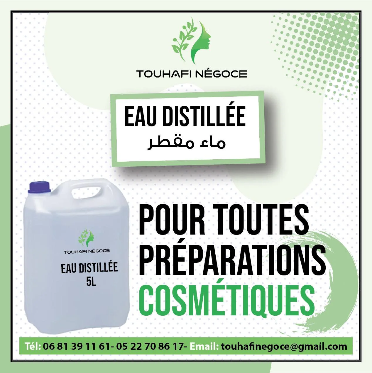 eau distillee