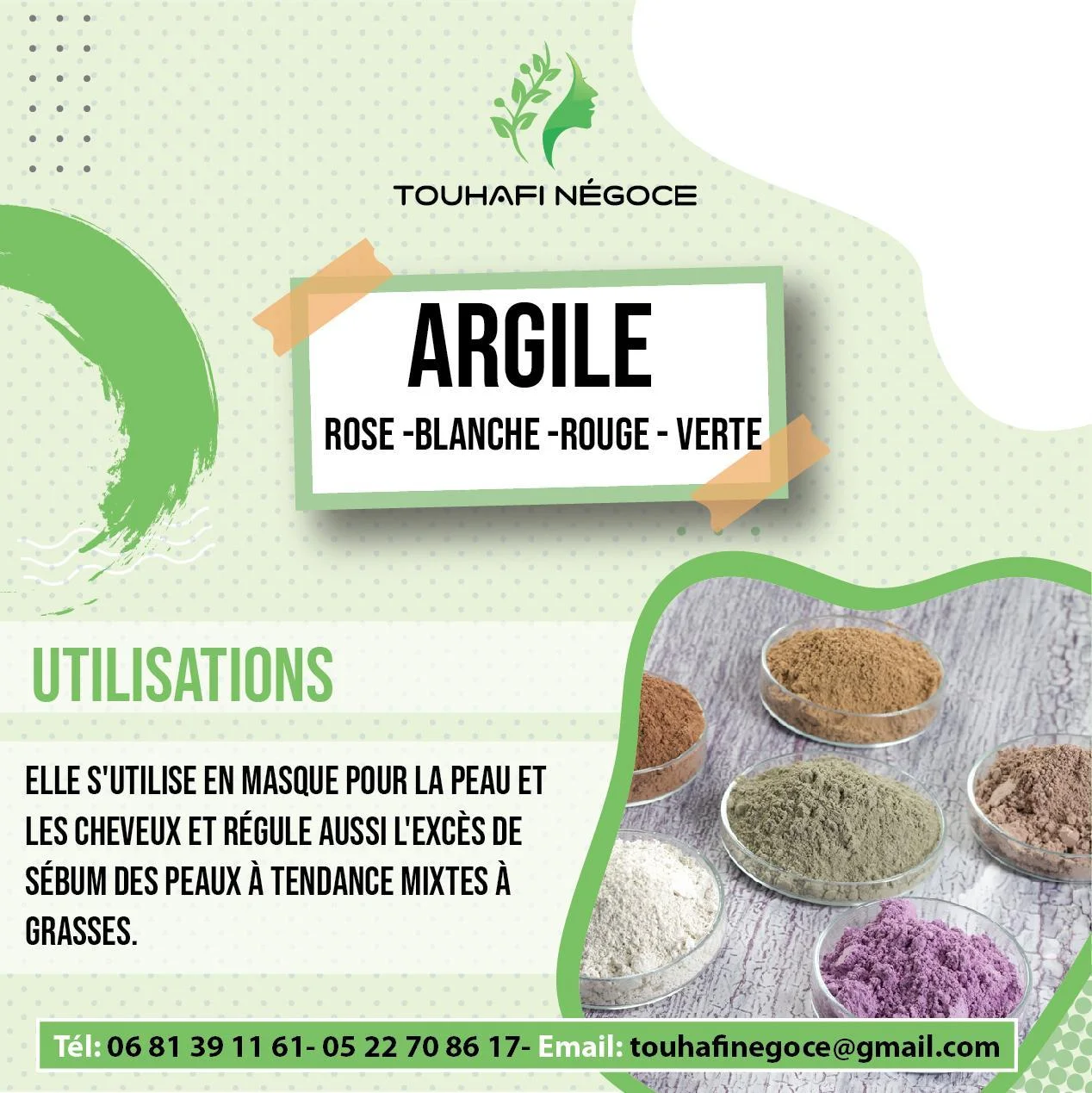 les argiles naturel